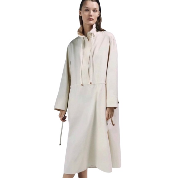 NWT ZARA Parka Dress LMT Edition Blogger Fav - Picture 5 of 9